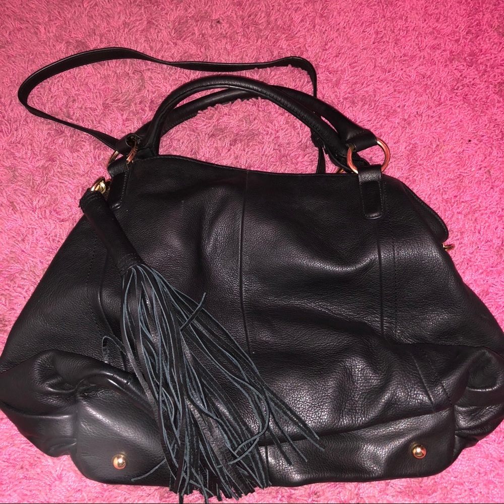 black purse